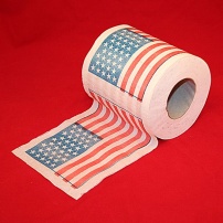 Туалетная бумага американский флаг