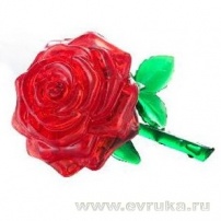 Головоломка 3D роза