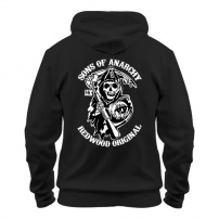 Толстовка утеплённая Sons of anarchy back XXXL (54)