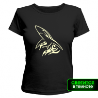 Женская футболка Fire Shark