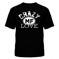 Мужская футболка Crazy MF love M (46-48)