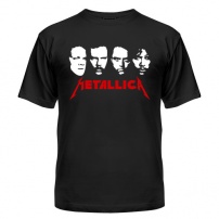 Мужская футболка Metallica (Лица) M(46-48)