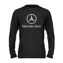 Мужская футболка с длинным рукавом Logo Mercedes-Benz S (44-46)