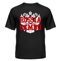 Мужская футболка Russia Sambo L (48-50)
