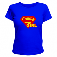 Женская футболка Supergirl (2)