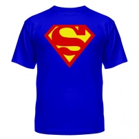 Мужская футболка Superman 4XL