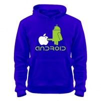 Толстовка Android vs Apple XL (50-52)