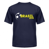 Мужская футболка BRASIL 2014 XL (50-52)