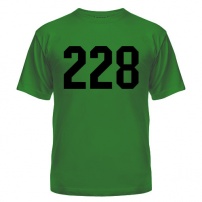 Мужская футболка 228 XXL (52-54)