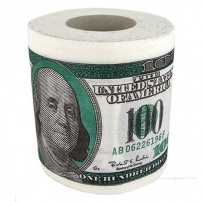 Туалетная бумага 100$