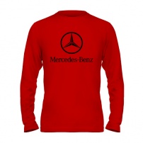 Мужская футболка с длинным рукавом Logo Mercedes-Benz M (46-48)