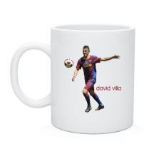 Кружка David Villa - Barcelona