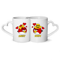 Кружки Sweet BIrds парные