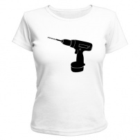 футболка женская короткий рукав (белая) XS (42-44)