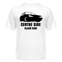 Мужская футболка Centre Side Black nine XL (50-52)