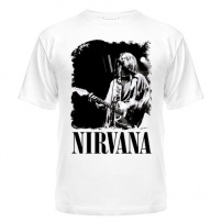 Мужская футболка nirvana kurt cobain S (44-46)