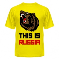Мужская футболка This is Russia 4XL