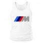 Мужская майка BMW M (белая) S (44-46)