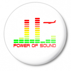 Значок малый Power of sound