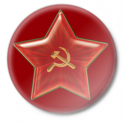 Значок малый Красная звезда